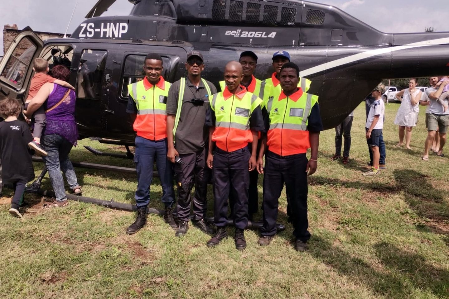 High Risk Protection personnel during a field deployment